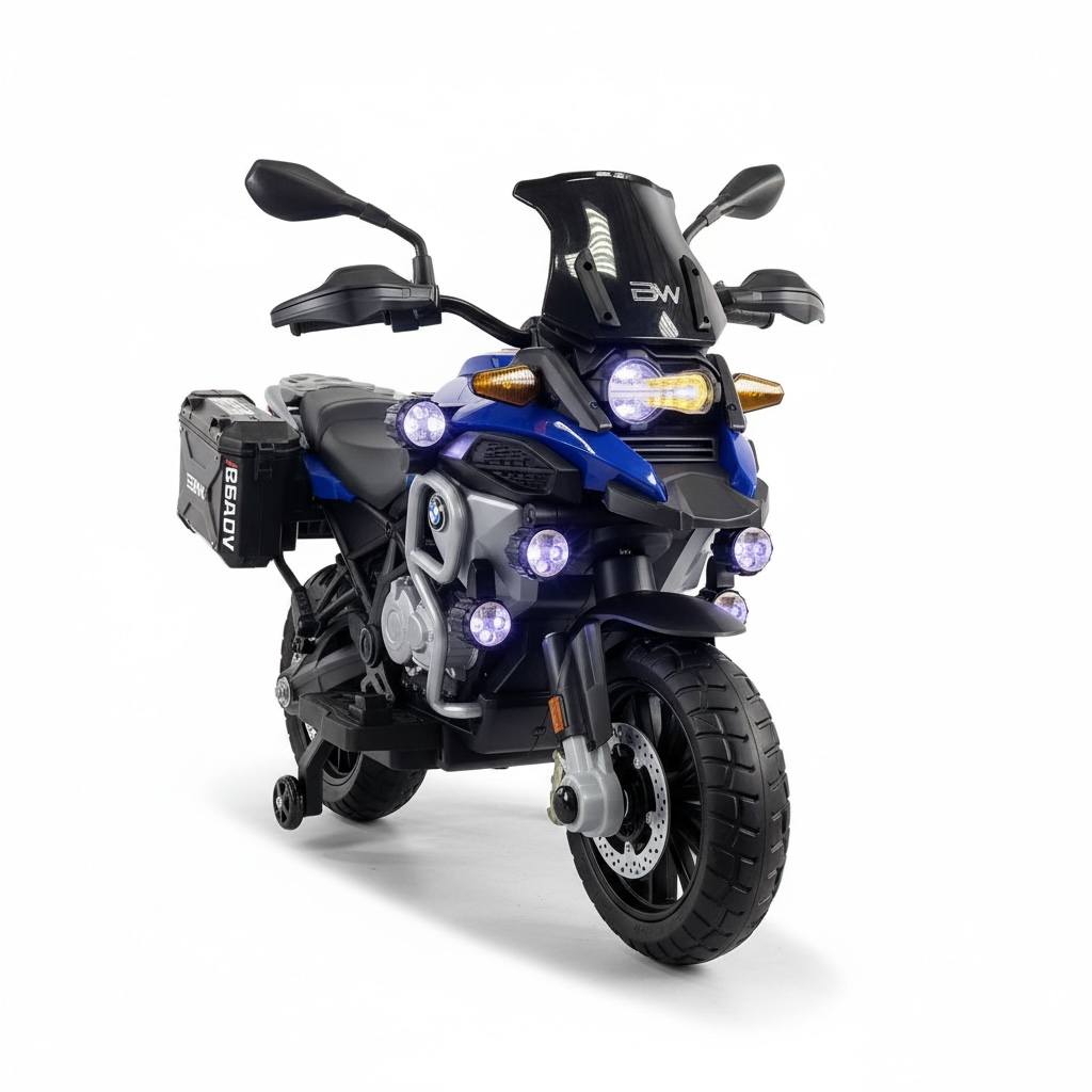 Moto Eléctrica BMW Everest Tipo R1250 Llantas En Goma 3 a 8 Años