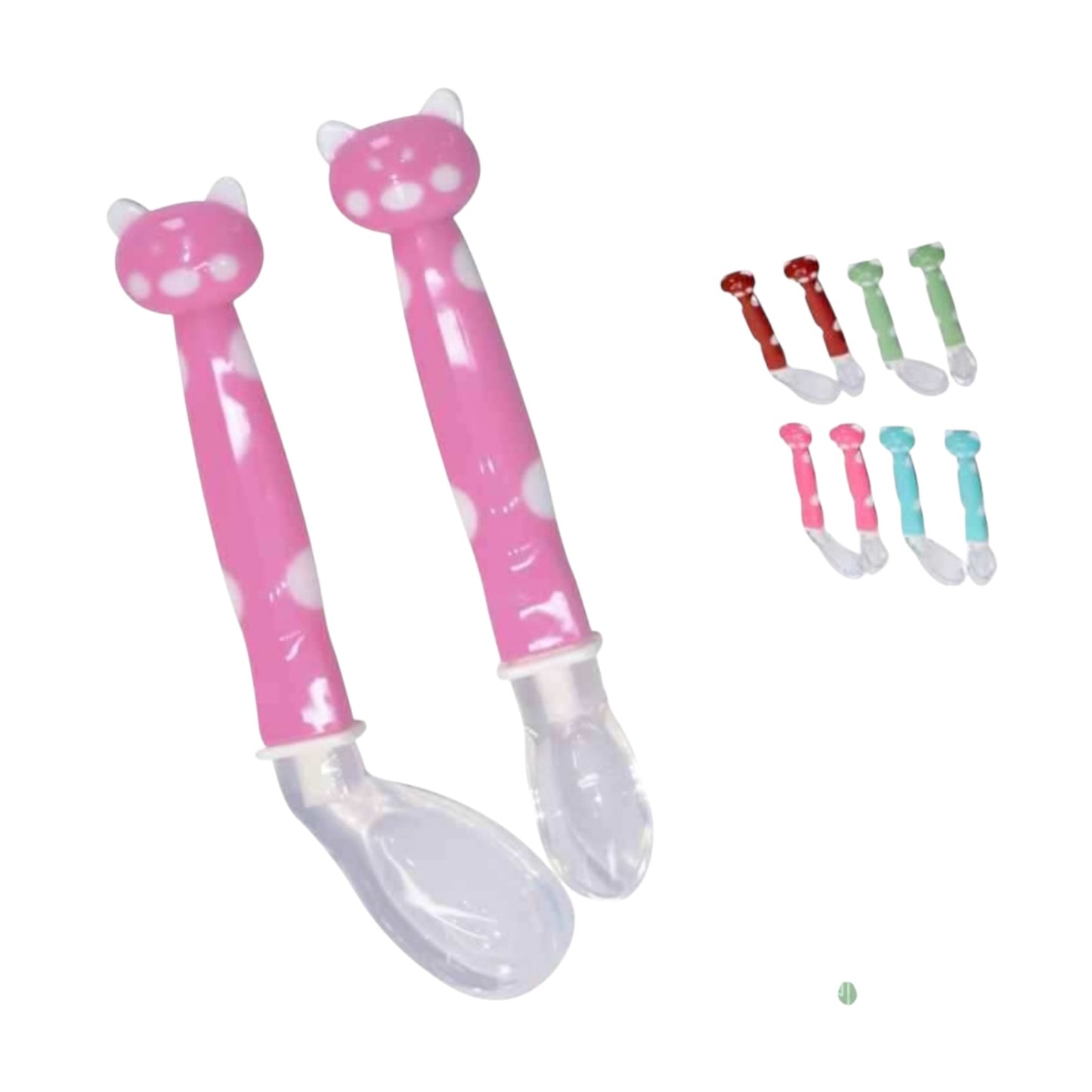 Juego De Cucharas X 2 En Silicona