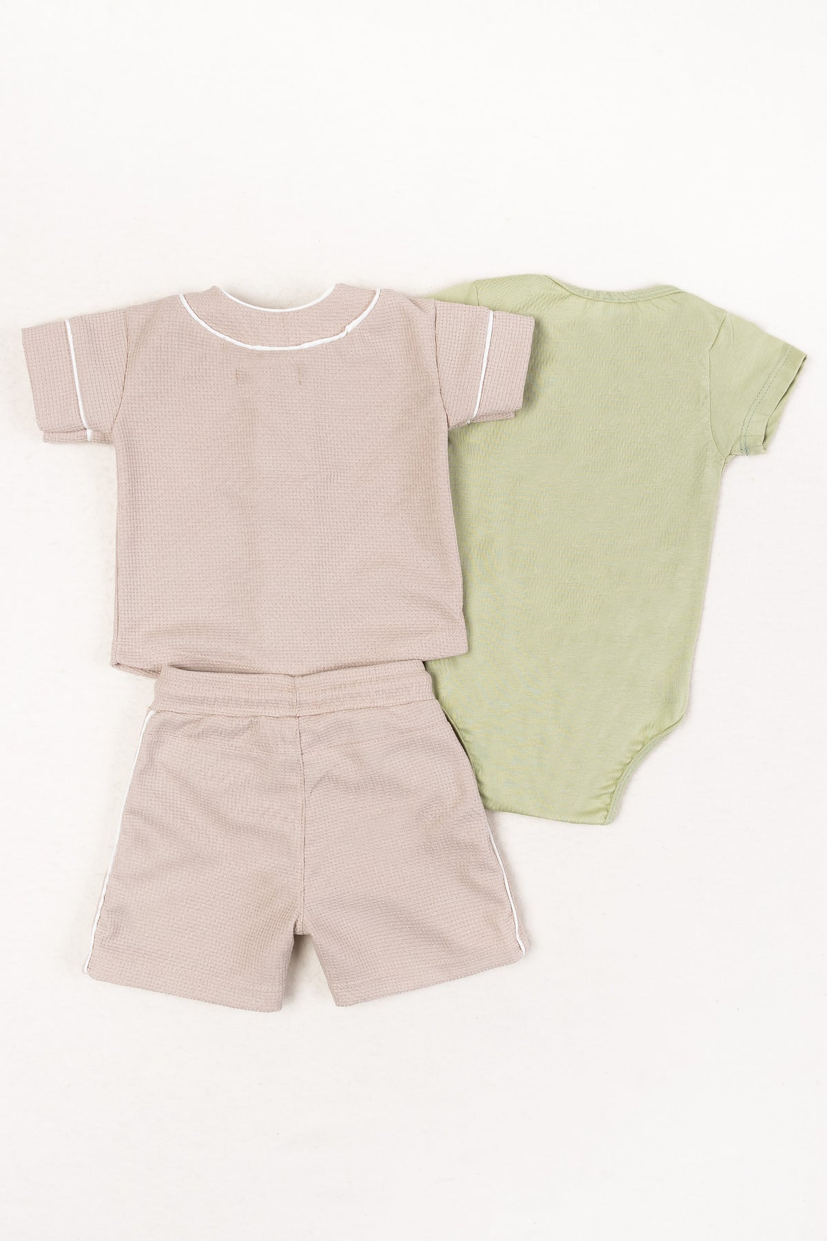 Conjunto 3 Piezas Funny Joy Beige