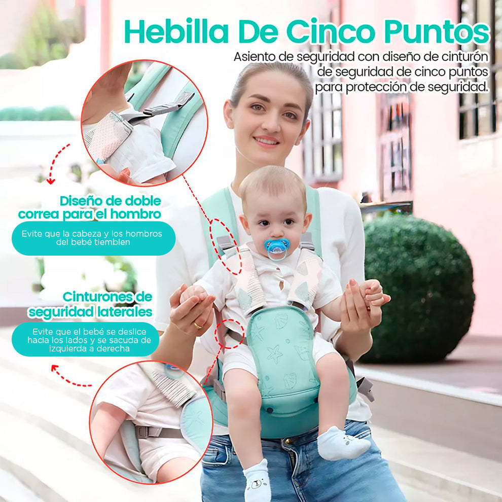 Cargador Ergonómico con Silla de Base de Cadera