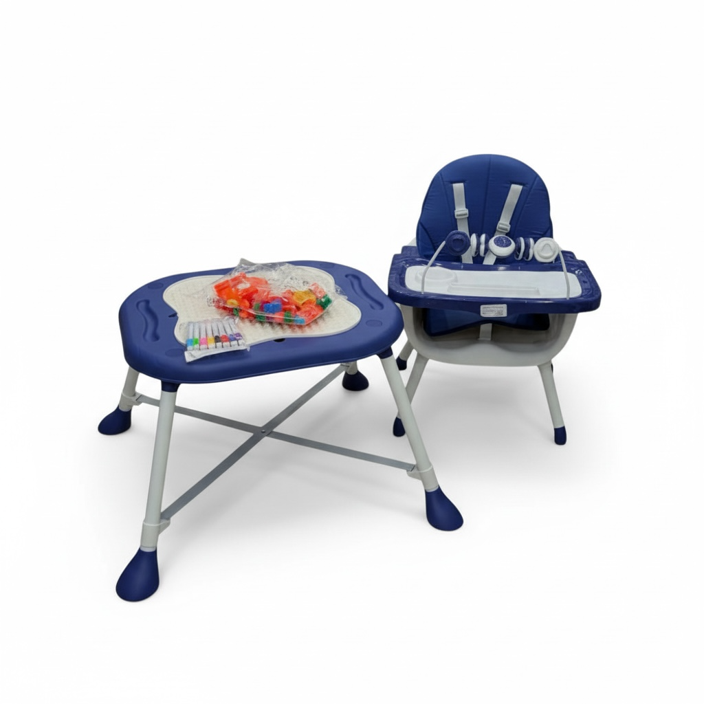 Silla Comedor 6 en 1 Multifuncional Escritorio Con Fichas Lego ANS 908