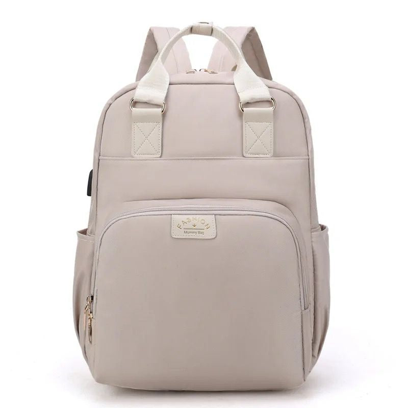 Pañalera Morral Fashion Un Solo Tono