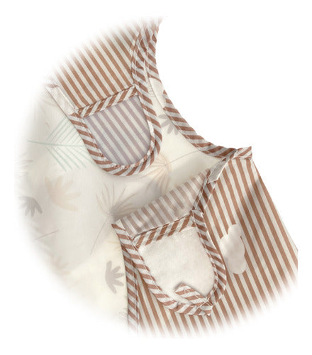 Babero Delantal Animales Manga Larga