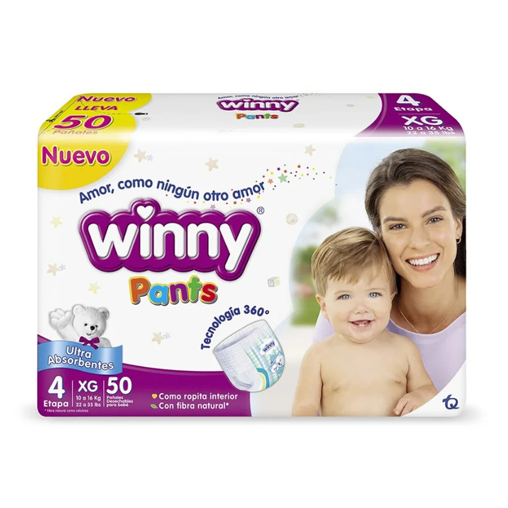 Pañal Winny Pants Etapa 4 x 50 unidades