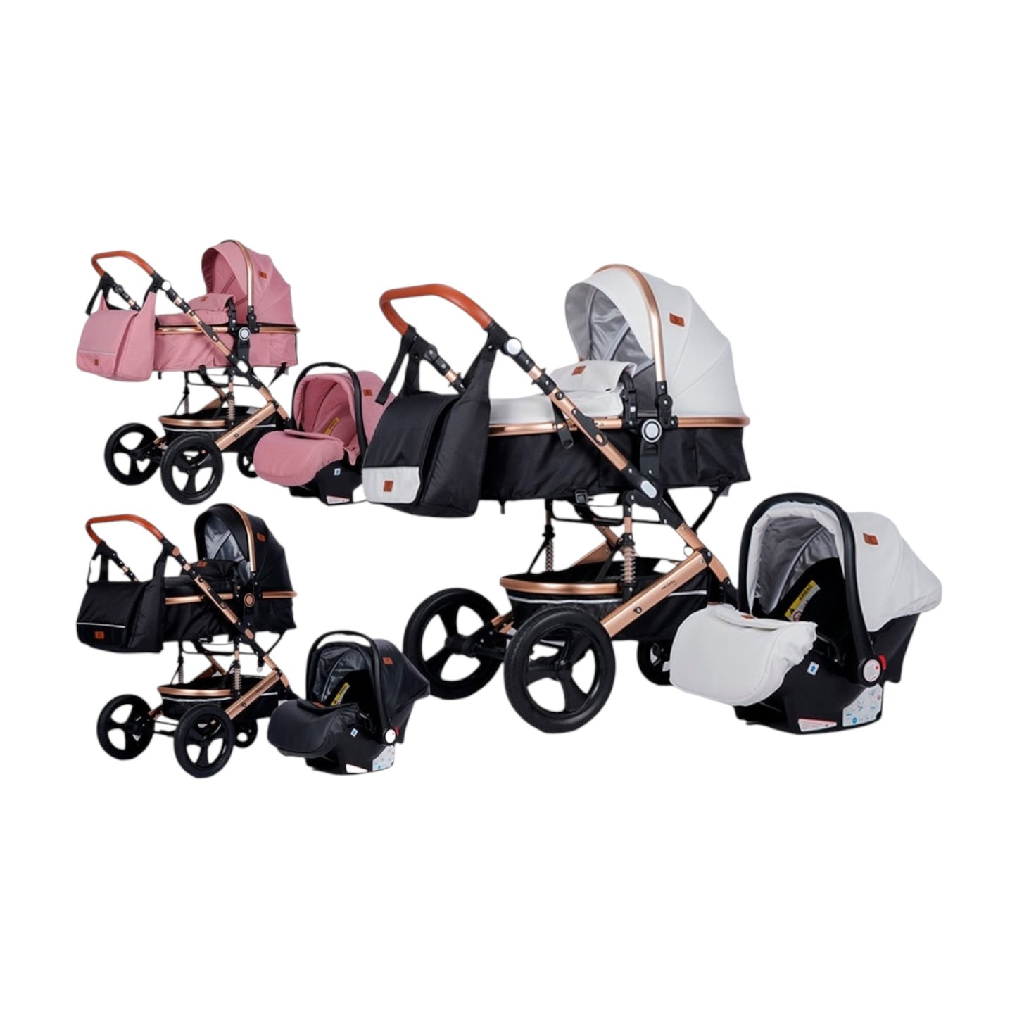 Coche Tipo Moisés Europeo Con Portabebe Yaco Premium