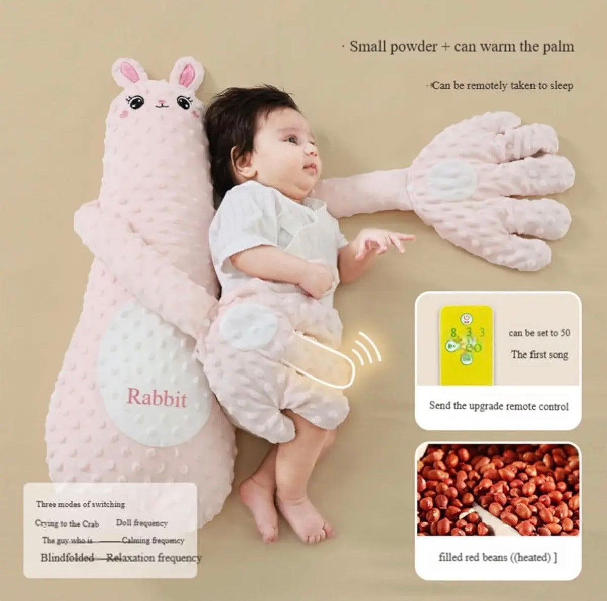 Peluche Para Dar Palmaditas Al Dormir Bebés