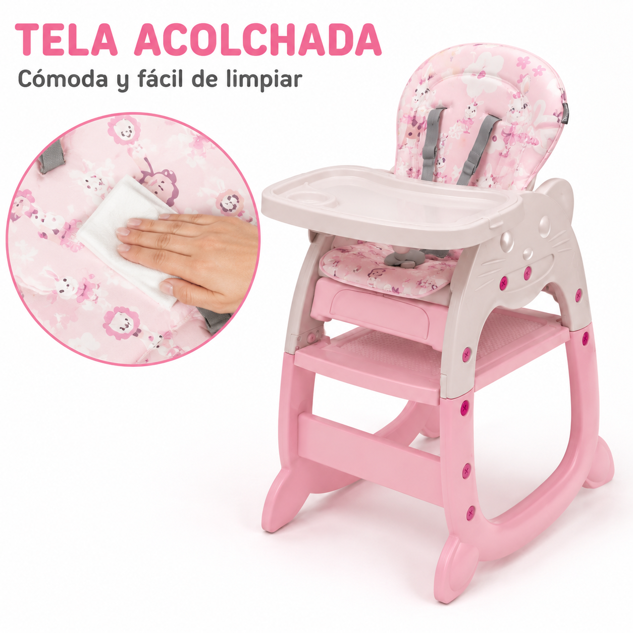 Comedor Escritorio Tower 2 en 1 con Bluetooth y Juego Didáctico Lego