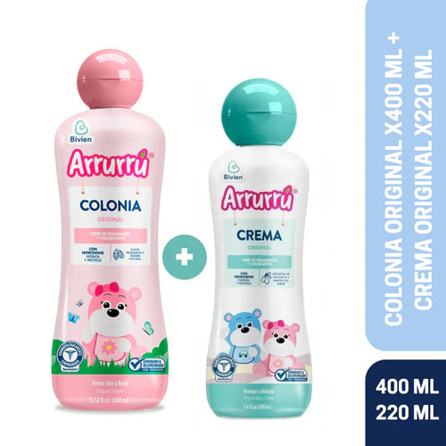 Colonia x 400 ml + Crema x 120 ml