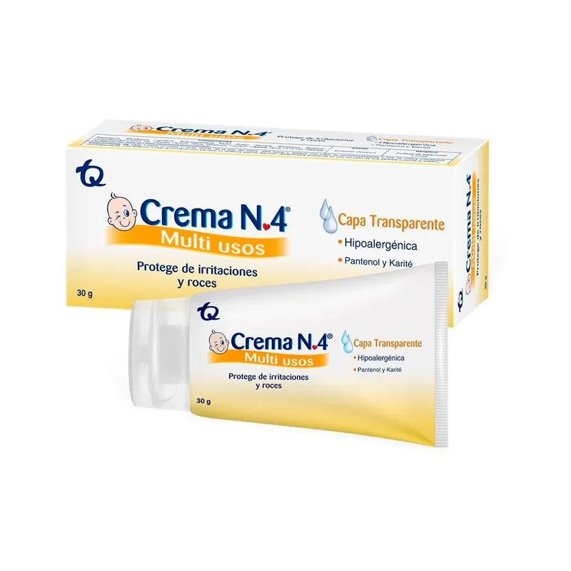Crema Antipañalitis Numero 4 Multiusos 90 Gr