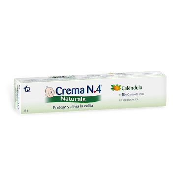 Crema Antipañalitis Numero 4 Naturals 20 Gr