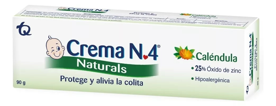 Crema Antipañalitis Numero 4 Naturals 90 Gr