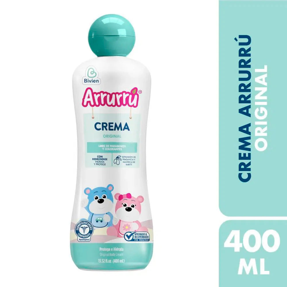 Crema Hidratante Original x 400 ML Arrurru