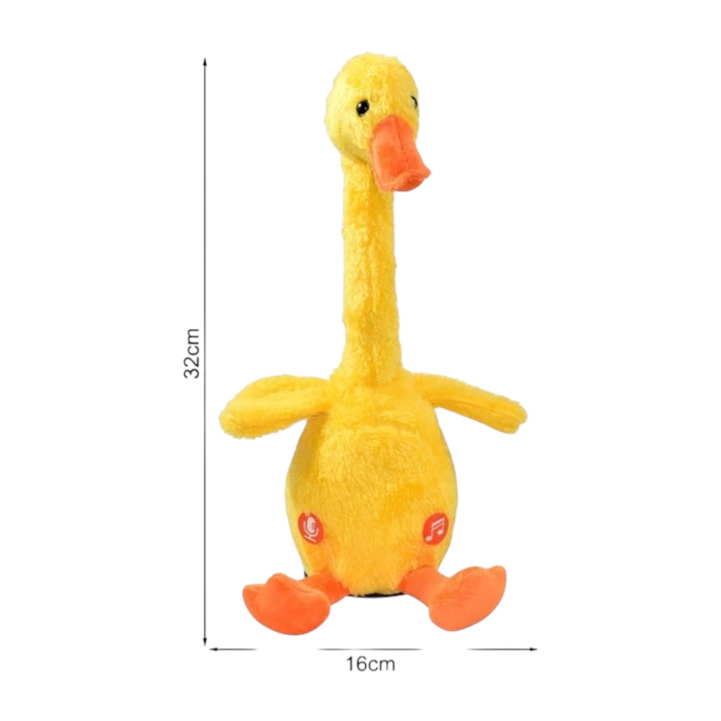 Pato Bailarín: Juguete Interactivo con Canciones, Luces y Movimiento