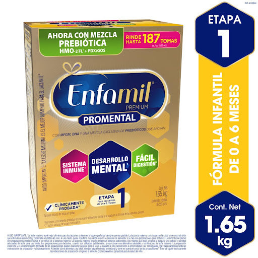 Fórmula Leche Enfamil Promental Etapa 1 x 1650 Gramos