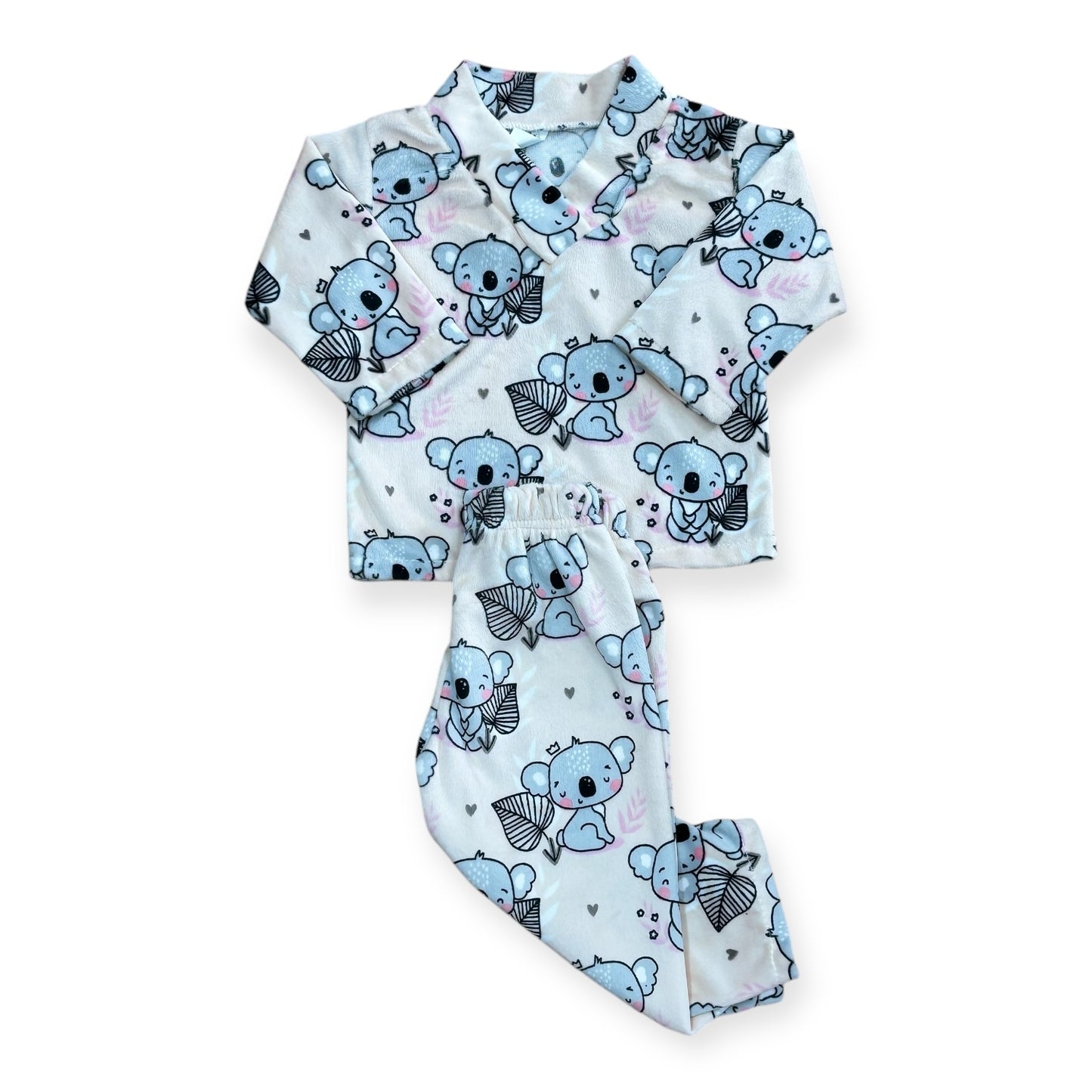 Pijama Suavetina 2 Piezas Niña Sin Botones