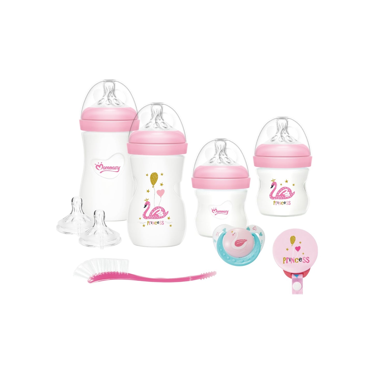 Set De Biberones Por 9 Unidades Momeasy