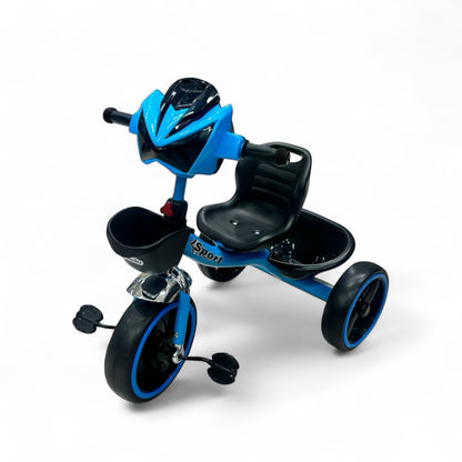Triciclo tipo Robot Con Llantas Macizas y Sonido
