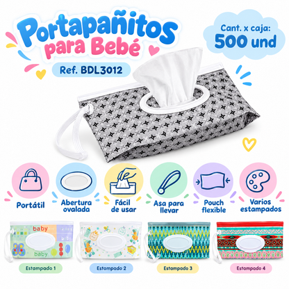 Portapañitos para Bebé – ¡Siempre listos para cualquier aventura! 💕