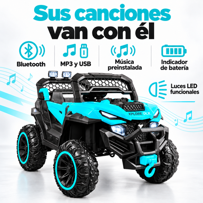 Carro Buggy Electrico Xplore Prinsel Con Control Remoto