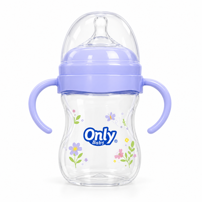 Biberón Only Baby con agarradores — 180 ml / 6 oz