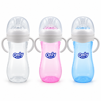 🍼 Biberón Only Baby con agarradores — 330 ml / 11 oz