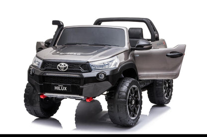 Carro Electrico Toyota Hilux, Control Remoto, 2 Puestos, Licenciado 24 Voltios