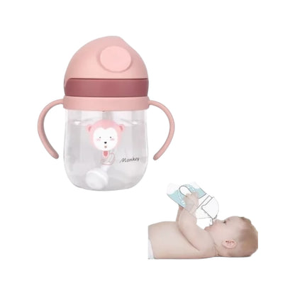 Vaso Pitillo Con Válvula Animalitos