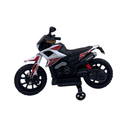 Moto Eléctrica  Cross Con Llantas De Apoyo
