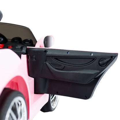 Carro Montable Eléctrico Cayman Prinsel Rosado Con Control Remoto