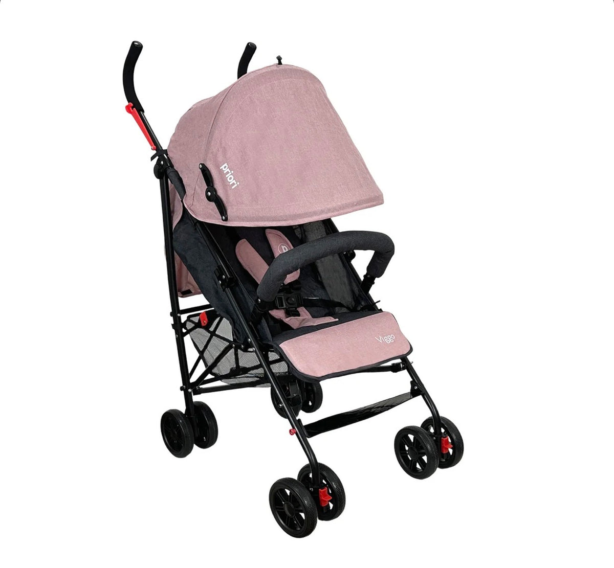 Coche Paseador Priori Viggo para Bebé | Reclinable y Plegable Tipo Sombrilla