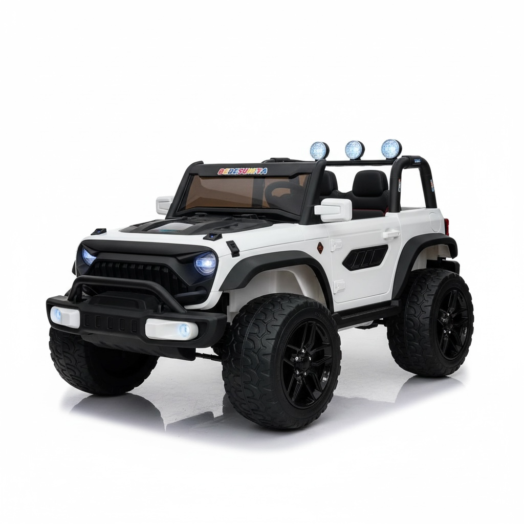 Carro Jeep Eléctrico 2 Puestos B70  Llantas En Goma y Control Remoto