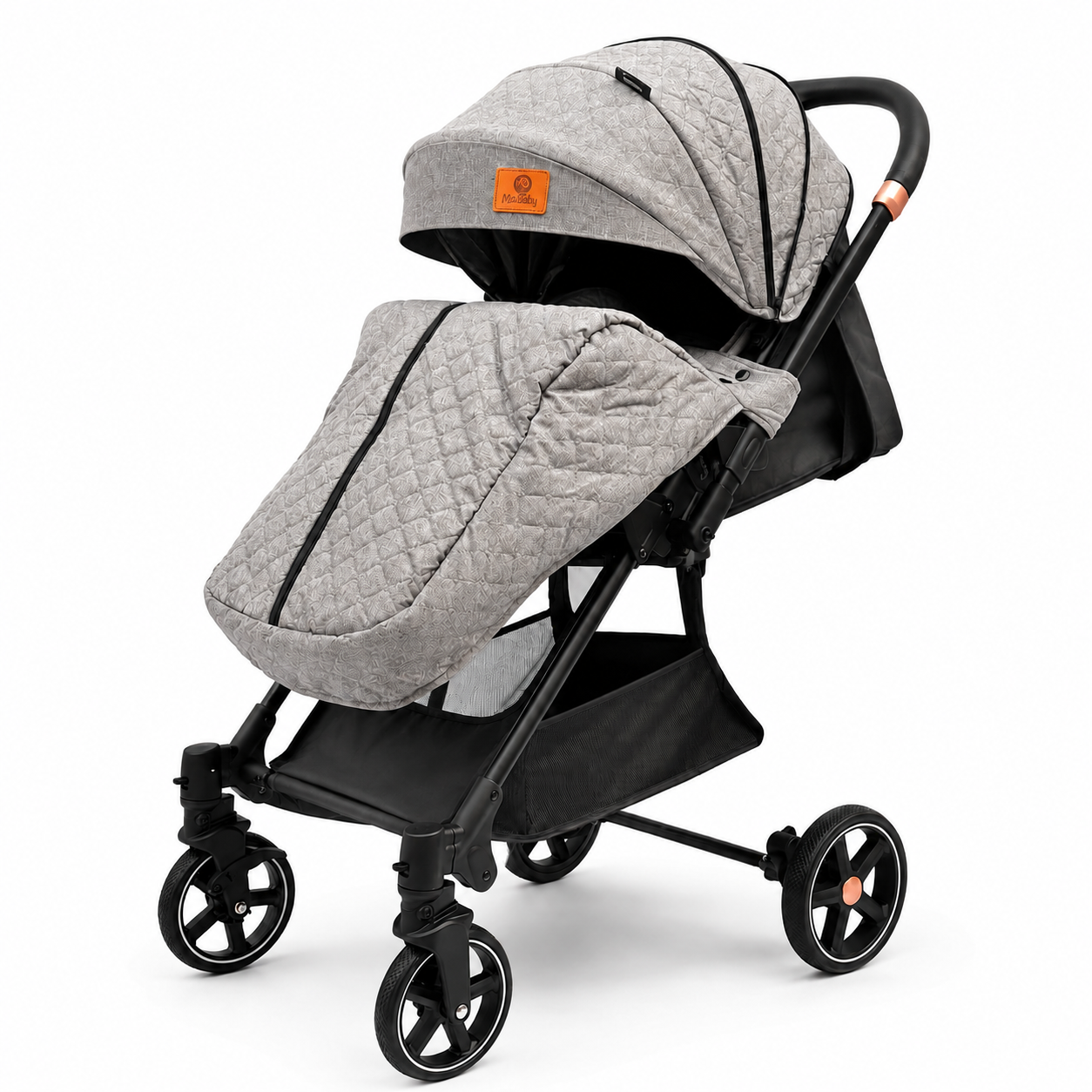 Coche Bebé Maleta y Mecedora 2 en 1 con Plegado Supercool