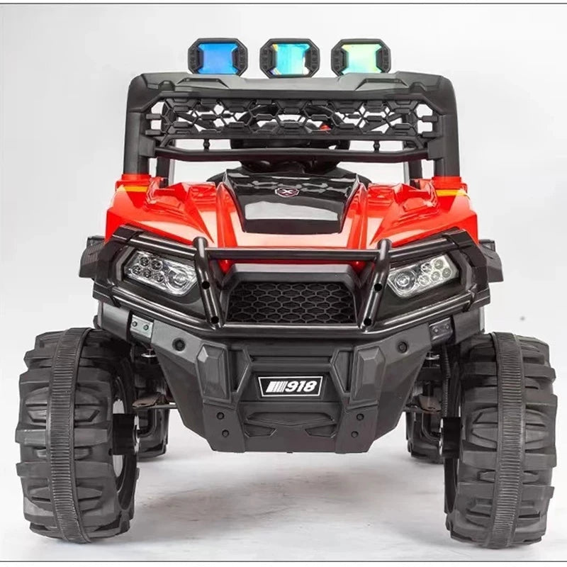 Carro Buggy Eléctrico Con Llantas En Goma Y Control Remoto 4x4 Tracker Maxibaby