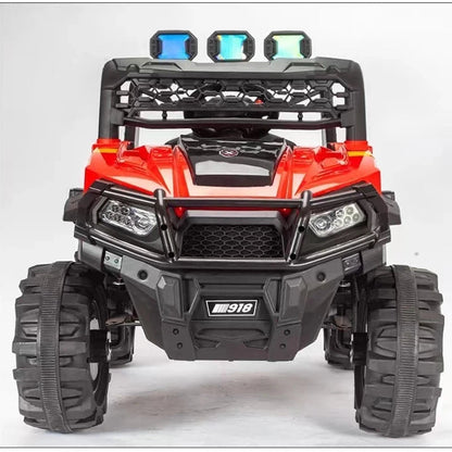 Carro Buggy Eléctrico Con Llantas En Goma Y Control Remoto 4x4 Tracker Maxibaby