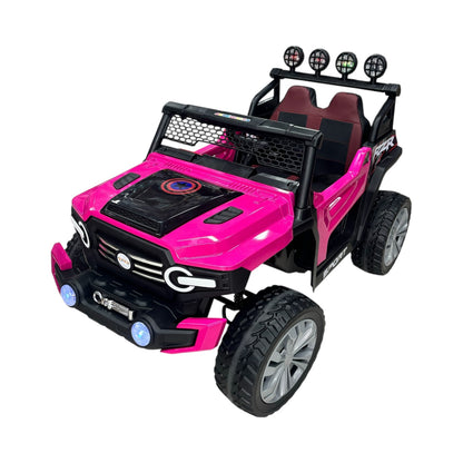 Carro Jeep Electrico 150 Con Llanta en Goma, Control Remoto y 4 Motores