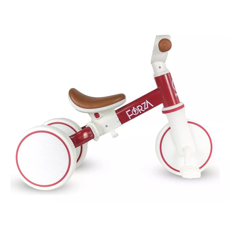 Bicicleta De Impulso Balance Convertible En Triciclo Forza Prinsel Roja