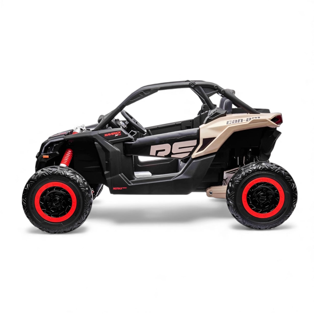 Carro Eléctrico Super Can-am Maverick 4x4 Con Control Remoto 5 Motores Licenciado 24 Voltios