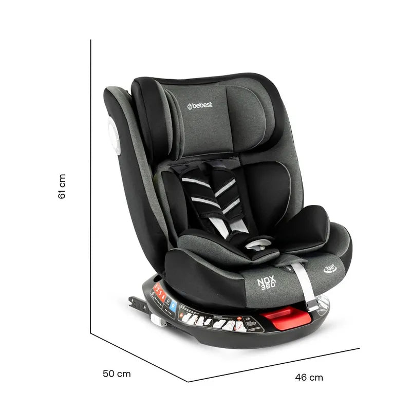 Silla Para Carro Nox 360 Grados Con Isofix Bebesit