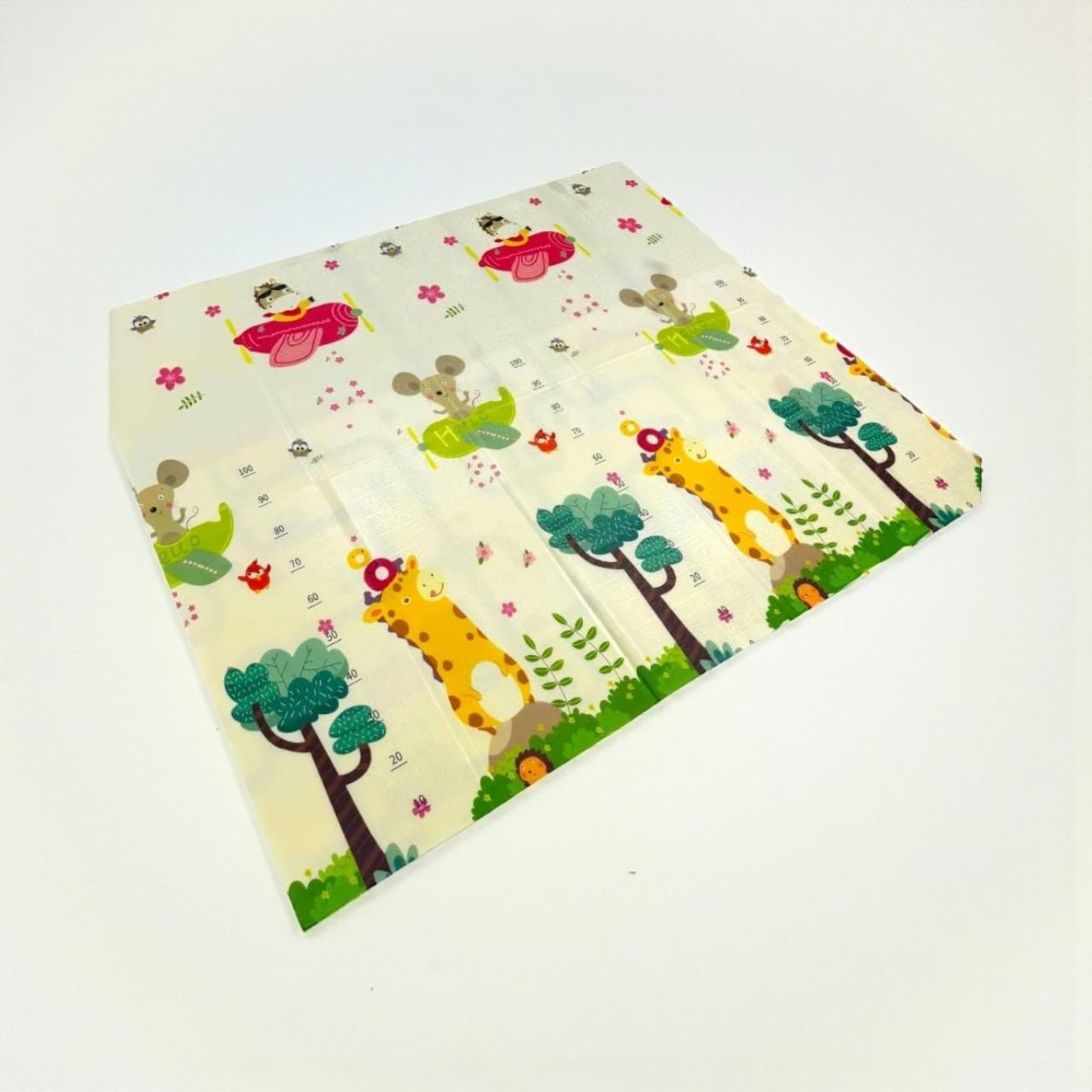 Tapete para Gateo Plegable Doble Faz 180x200 cm: Cómodo y Seguro para Tu Bebé