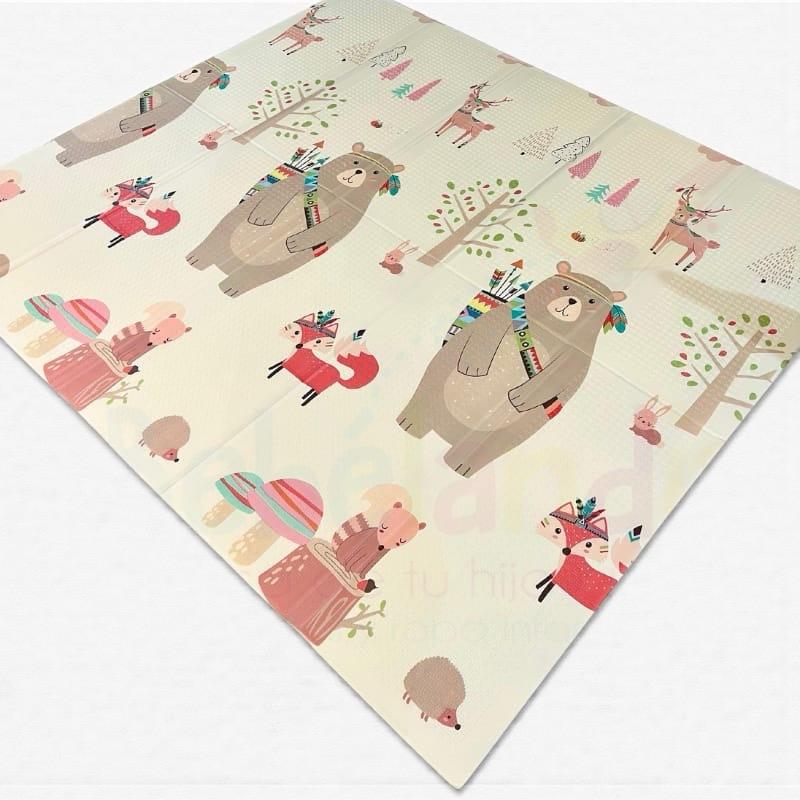 Tapete para Gateo Plegable Doble Faz 180x200 cm: Cómodo y Seguro para Tu Bebé