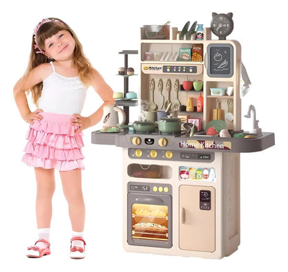 Cocina Infantil 87 Piezas Con Llave De Agua