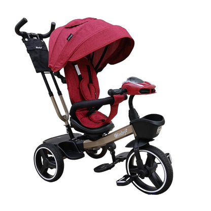 Triciclo Paseador Ebaby 365 Llantas En Goma