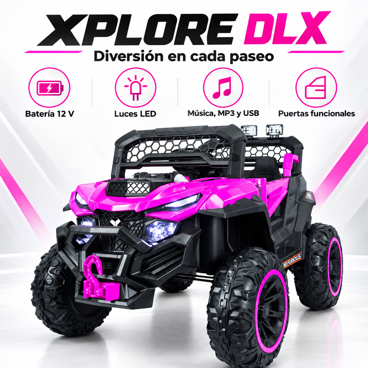 Carro Buggy Electrico Xplore Prinsel Con Control Remoto