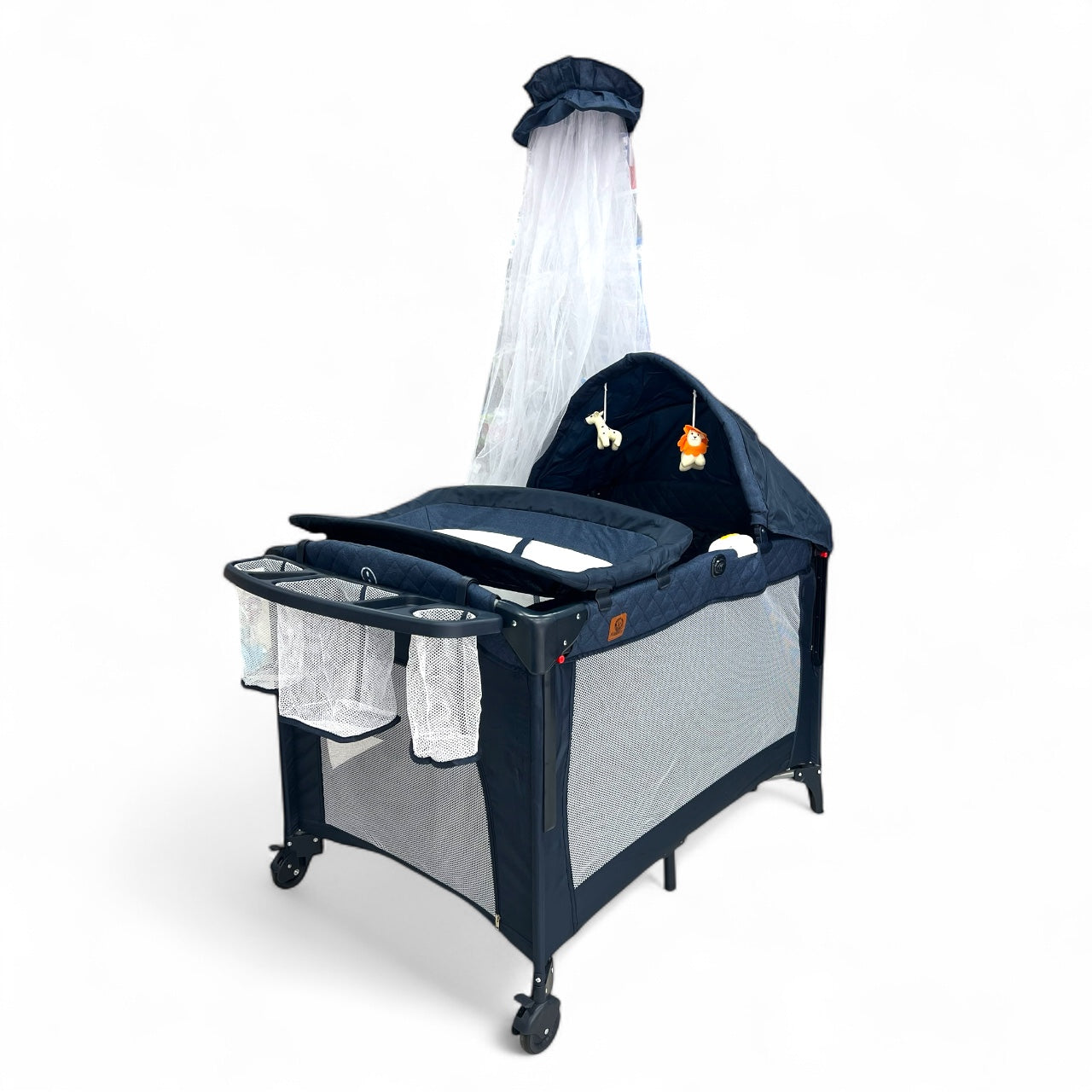 Corral Cuna Colecho Silver De Lujo Maxibaby