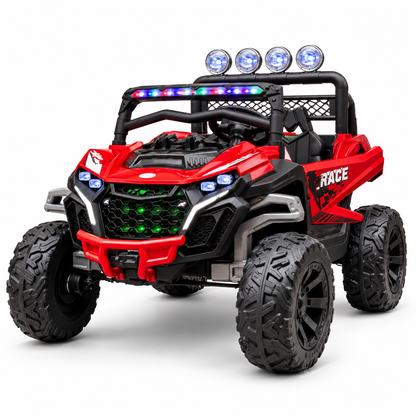 Carro Buggy Race 2 Puestos Con Llantas En Goma y Control Remoto Maxibaby