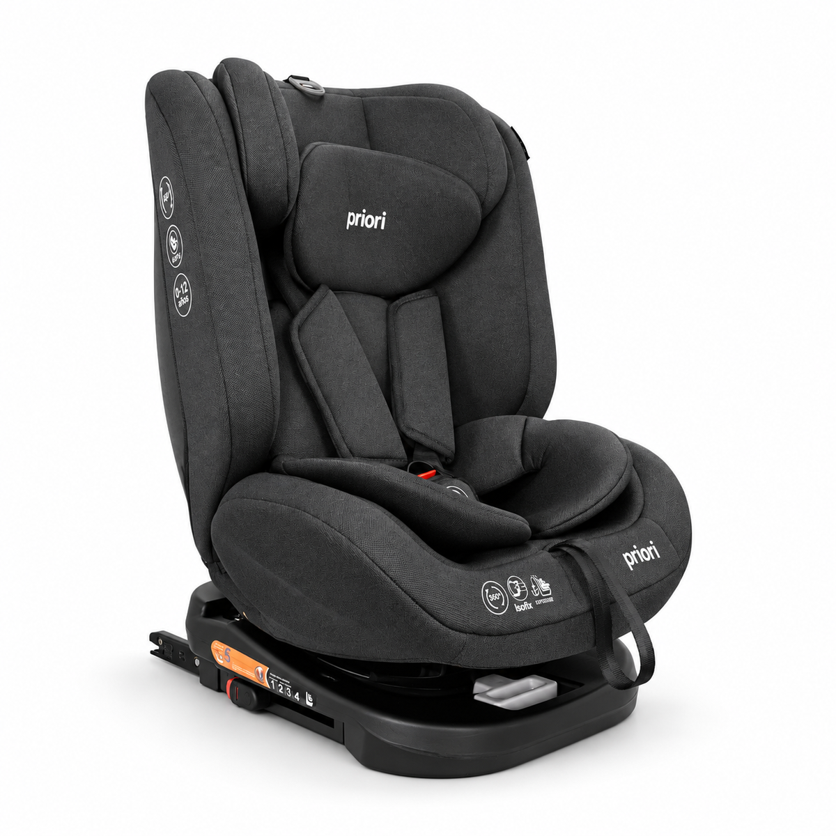 Silla de carro Priori First i-Size 360° ISOFIX