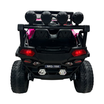 Carro Jeep Electrico 150 Con Llanta en Goma, Control Remoto y 4 Motores