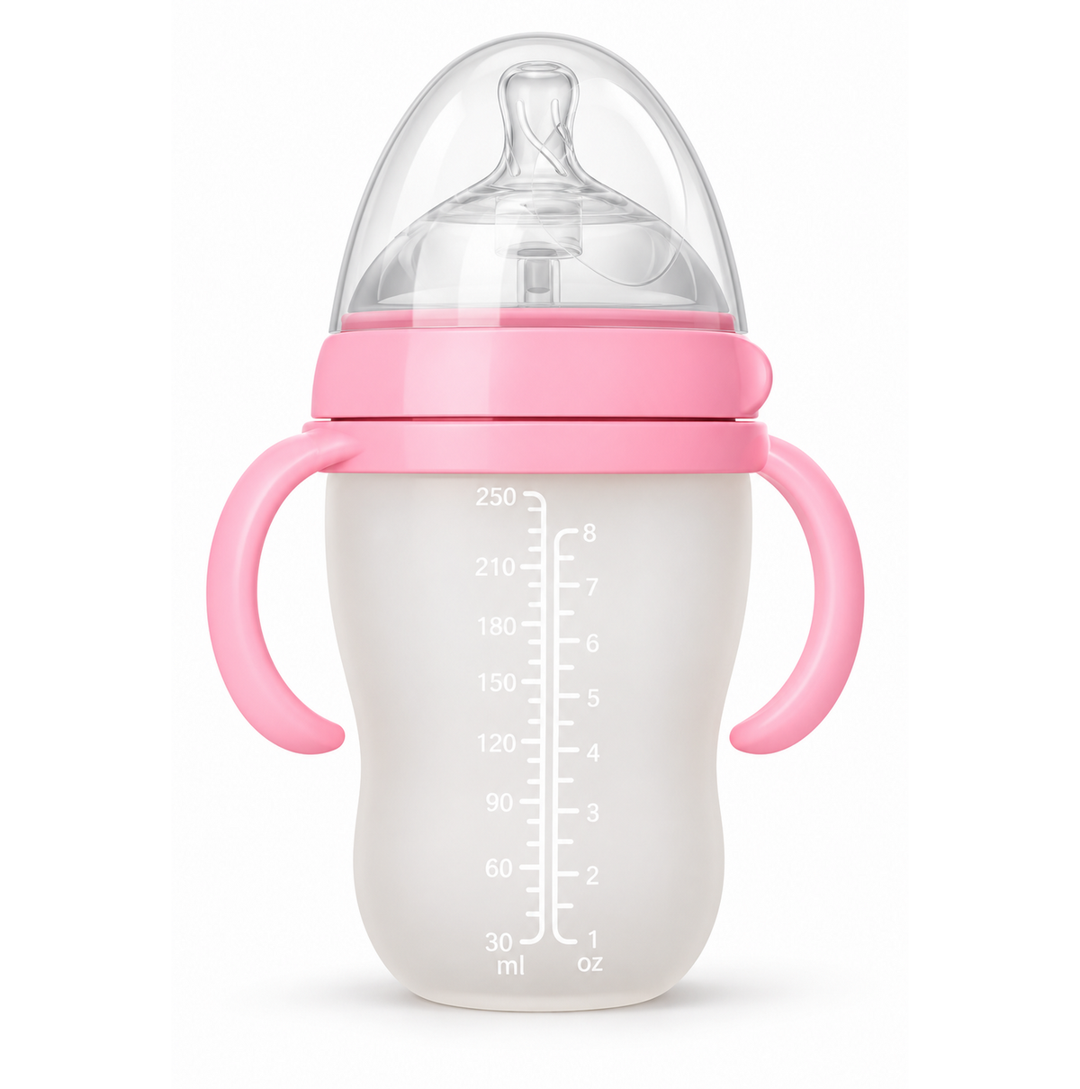 Biberón de silicona con asas – 250 ml