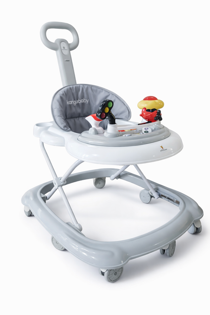 Caminador para Bebé con Bluetooth, Bandeja de Juegos y Ruedas 360° KB9597