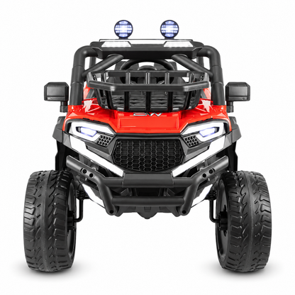 Carro Eléctrico Infantil Prinsel Super Trail 12V Rojo con Control Remoto | Con Llantas En Goma